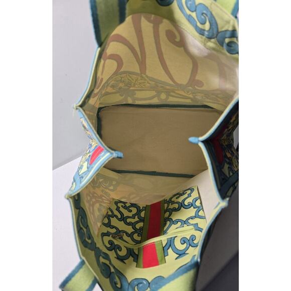 Brighton A Winter’s Love Tote Canvas Hand Sketched T Clancy Large NWOT - Picture 10 of 12